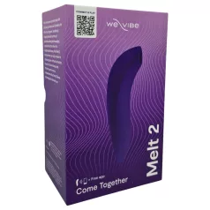   We-Vibe Melt 2 - stimulator za klitoris na zračne valove - ljubičasta