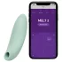We-Vibe Melt 2 - Aplikacijom upravljani stimulator klitorisa s valovima zraka (tirkizni)