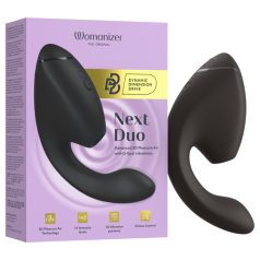 Womanizer Next Duo - 2u1 G-točka vibrator (crni)
