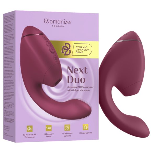 Womanizer - vibrator za G-točku i klitoris - 2u1 - rozi