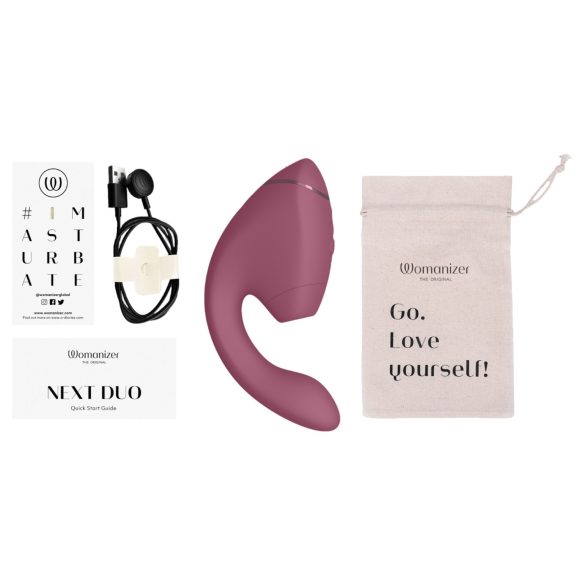 Womanizer - vibrator za G-točku i klitoris - 2u1 - rozi