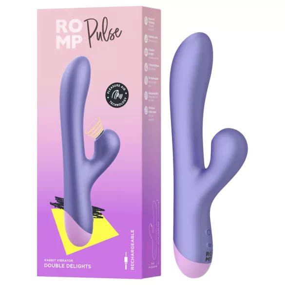 ROMP Pulse - G-točka vibrator s poticajem na klitoris zračnim valovima