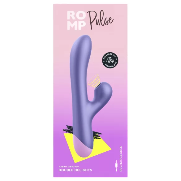 ROMP Pulse - G-točka vibrator s poticajem na klitoris zračnim valovima