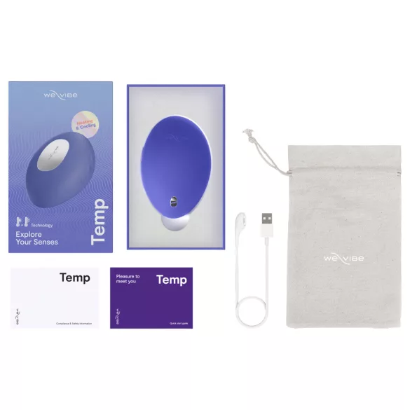 We-Vibe Temp - rashladno-grijani stimulator za klitoris vibrator (plavi)