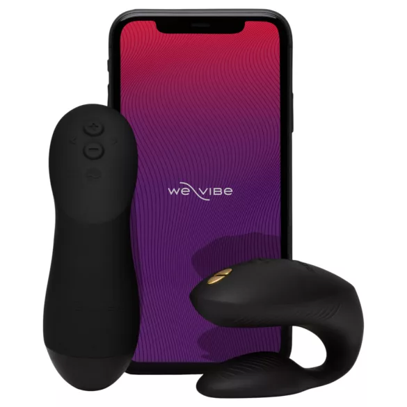 We-Vibe Chorus Pro - vibrator za parove s daljinskim upravljanjem - crni