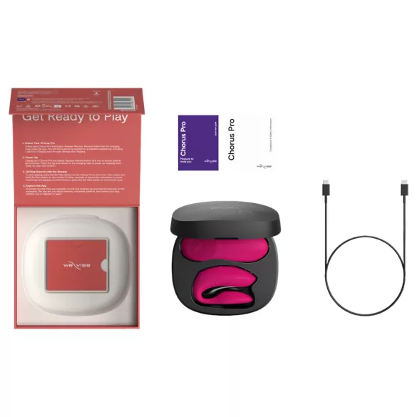 We-Vibe Chorus Pro - vibrator za parove s daljinskim upravljačem - pametan