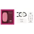 Womanizer Snap - stimulator klitorisa s valovima zraka s futrolom za punjenje (crveni)
