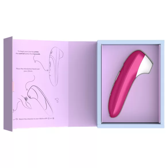 Womanizer Pro - stimulator za klitoris s valovima zraka - pink