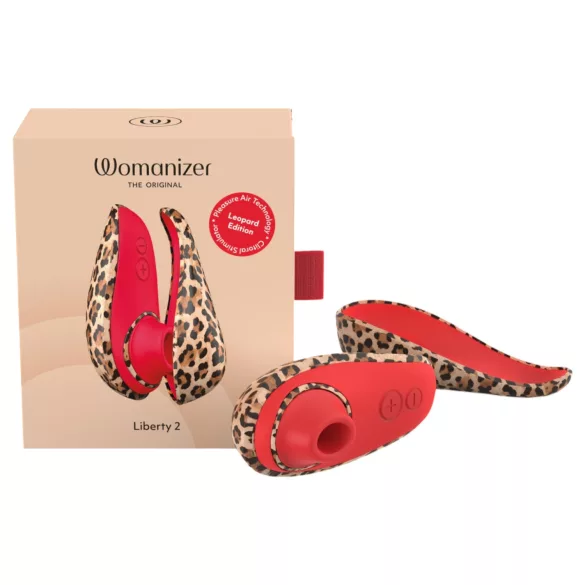 Womanizer Liberty 2 - stimulator klitorisa s valovima zraka (leopard)