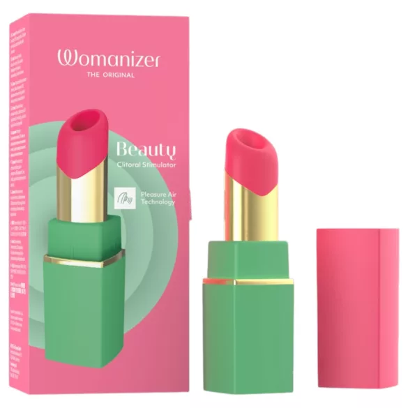 Womanizer Beauty - stimulator klitorisa s valovima zraka u obliku ruža (zeleni)