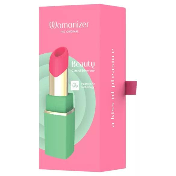 Womanizer Beauty - stimulator klitorisa s valovima zraka u obliku ruža (zeleni)