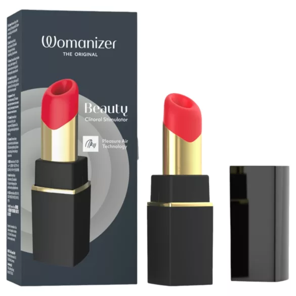 Womanizer Beauty - stimulator klitorisa s valovima zraka u obliku ruža (crni)