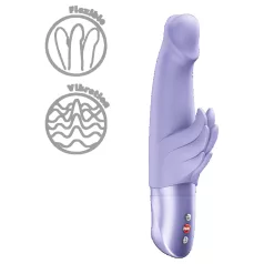   Fun Factory Wicked Angel - vibrator s ručkom za klitoris (ljubičasti)