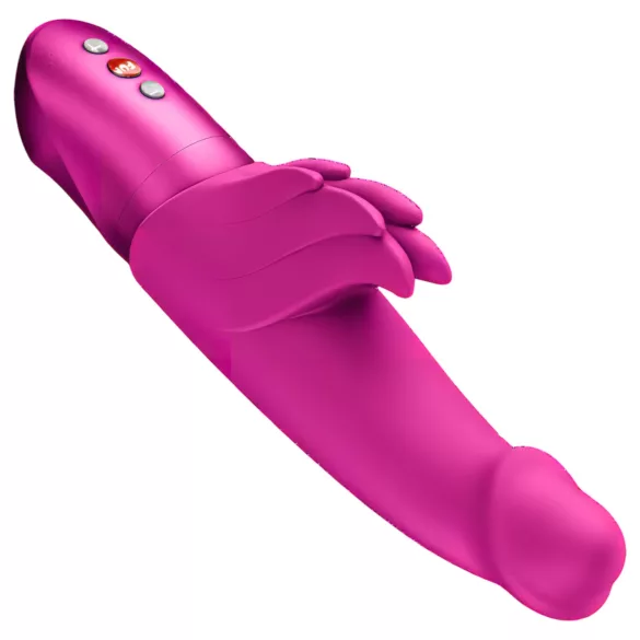Fun Factory Wicked Angel - vibrator s nastavkom za klitoris (ružičasti)