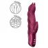 Fun Factory Darling Devil - vibrator s nastavkom za klitoris (crveni)