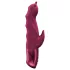 Fun Factory Darling Devil - vibrator s nastavkom za klitoris (crveni)