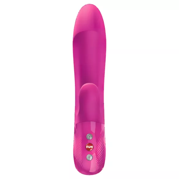 Fun Factory Bi Stronic Embrace - potiskujući vibrator s rukom za klitoris (ružičasti)