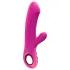 Fun Factory Bi Stronic Embrace - potiskujući vibrator s rukom za klitoris (ružičasti)