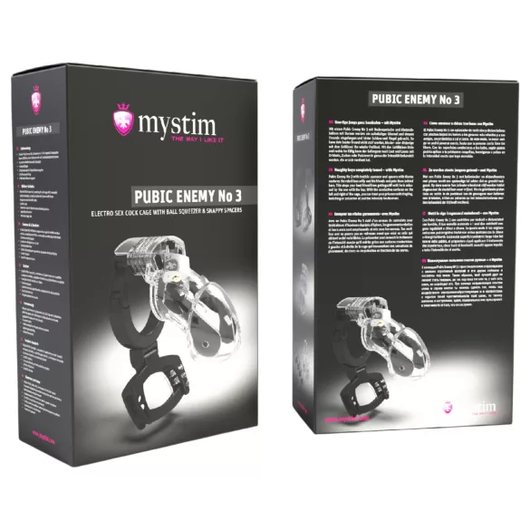 Mystim - elektro penis kavez - Public Enemy NO 3