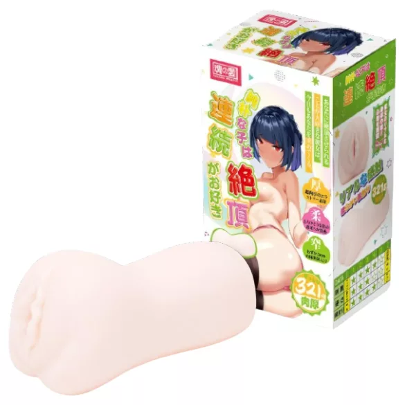 TAMASHII Continuous Orgasm - anime umjetna vagina masturbator (prirodna)