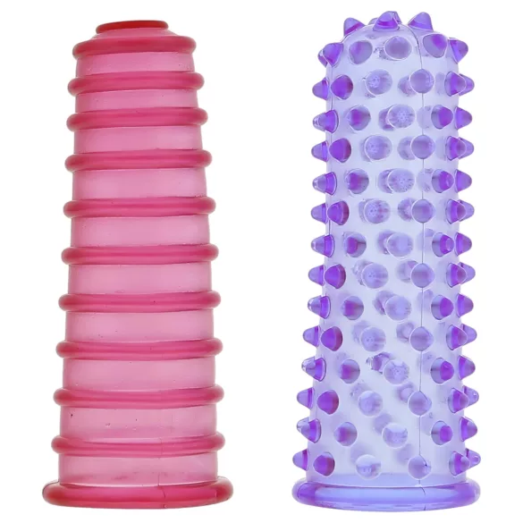 All time Favorites - set navlaka za prste - 2 komada - roza-ljubičasta