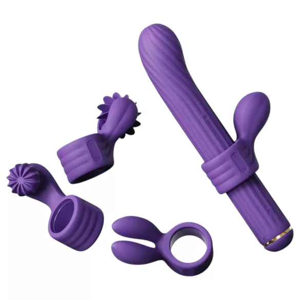 Magic Stick S1 - multifunkcionalni vibrator - ljubičasta