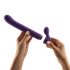Magic Stick - vibrator s izmjenjivim nastavcima (ljubičasti)