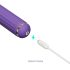 Magic Stick - vibrator s izmjenjivim nastavcima (ljubičasti)