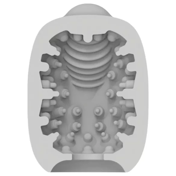 VIBEGGS - vibracijsko jaje masturbator - bijelo