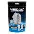 VIBEGGS Blow Misty - vibrirajuće jaje masturbator (bijelo)