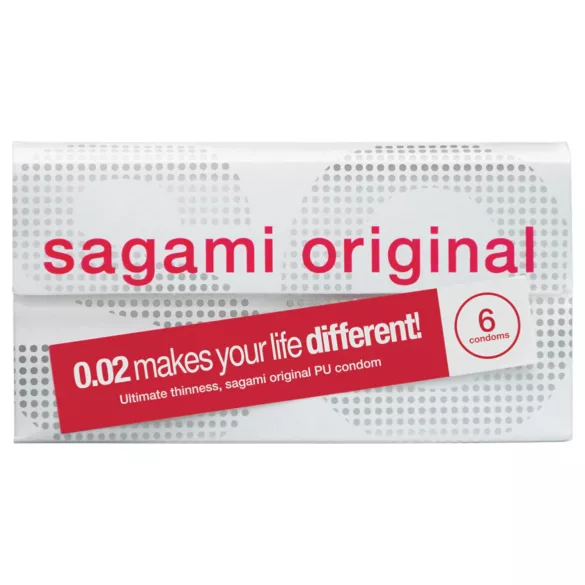 Sagami Original 0.02 - kondom - 55mm - 6 komada