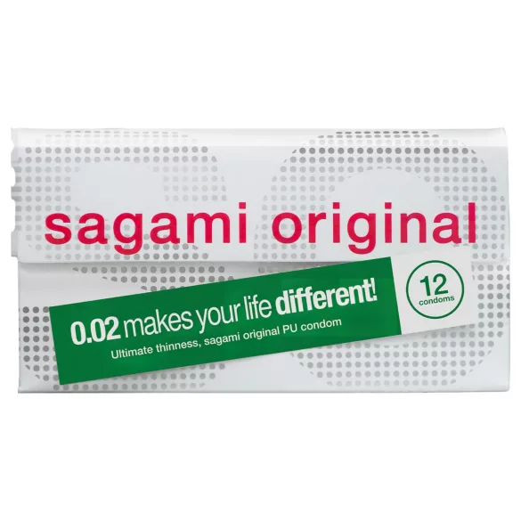 Sagami Original 0,02 - kondom - ultra tanki - 55mm - 12 komada