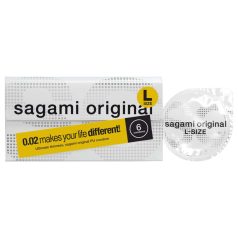 Sagami Original 0.02 L - kondom - 58mm (6 kom)