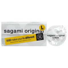 Sagami Original 0,02 L - kondom - 58mm (12 kom)
