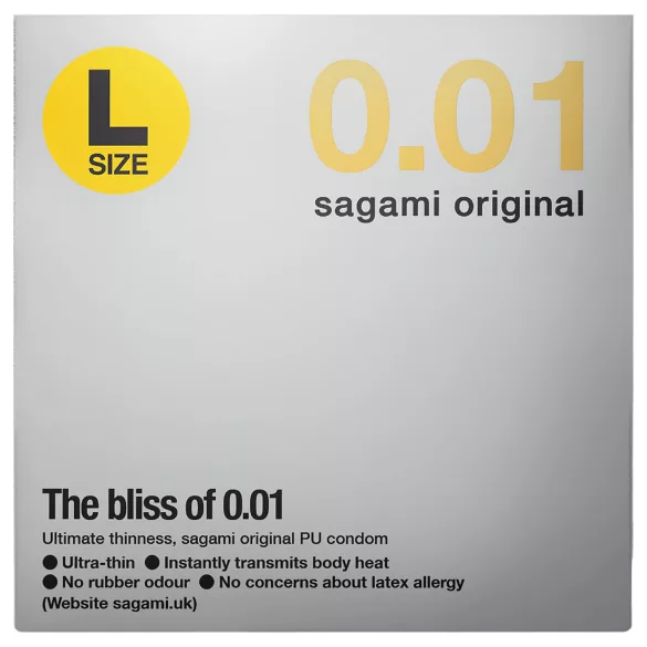 Sagami Original 0.01 L - kondom - 58mm - 1 komad