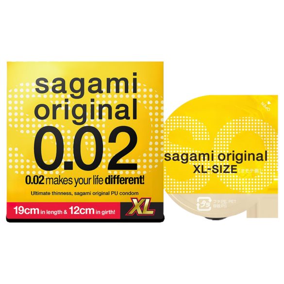 Sagami Original 0,02 XL - kondom - 61mm (1 kom)