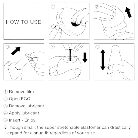 TENGA Egg Tube - jaje masturbator (1 kom)