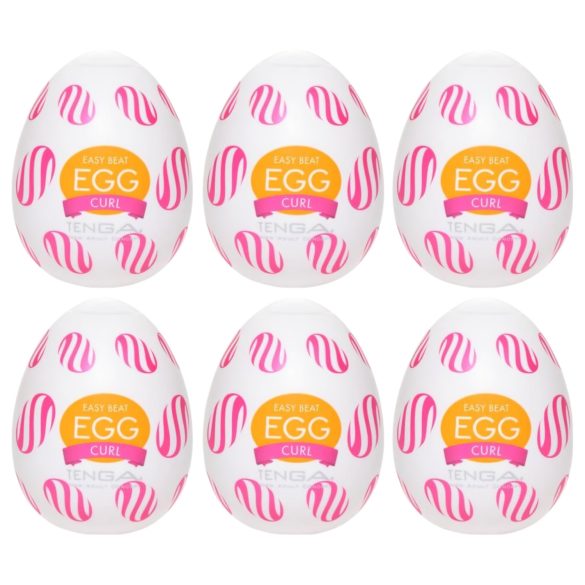 TENGA Egg Curl - 6 kom. jaja za užitak