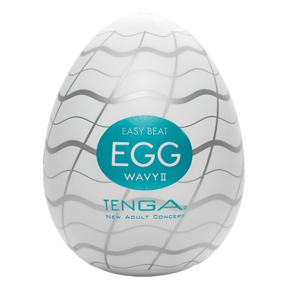TENGA Egg Wavy II - valovita zabava za njega (1 kom)