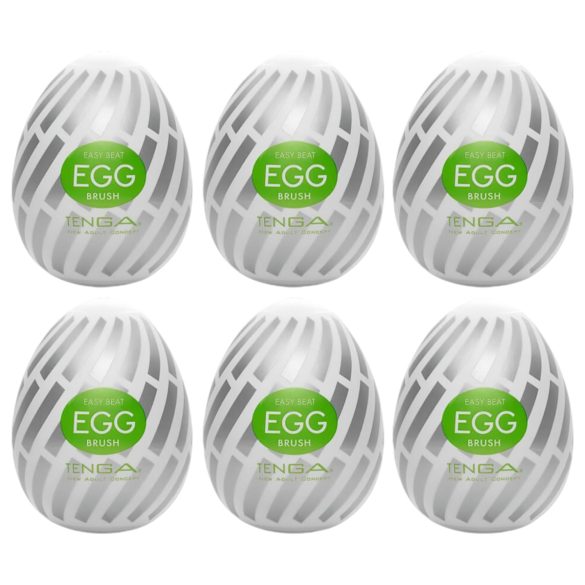 TENGA Egg Brush - masturbator u obliku jajeta - set 6 komada