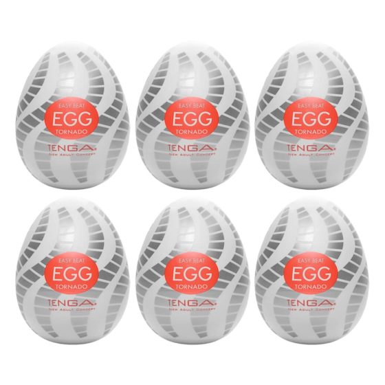 TENGA Egg Tornado - jaja za masturbaciju (6 kom)