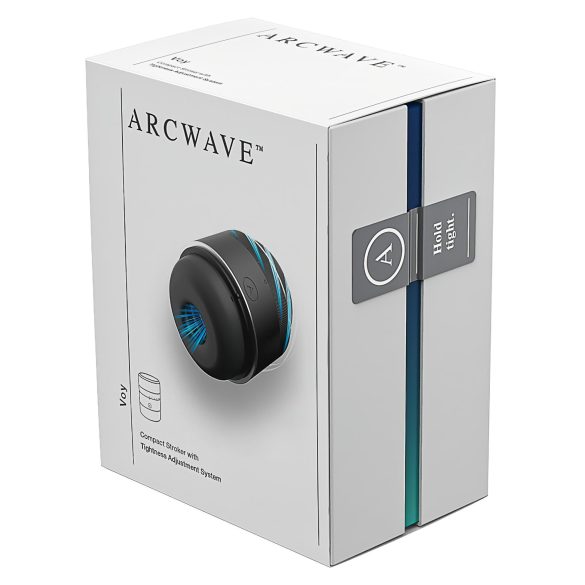 Arcwave Voy - vrhunski muški masturbator s rotacijom (crni)