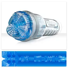 Fleshlight Turbo Core - muški masturbator sa usisom - plava