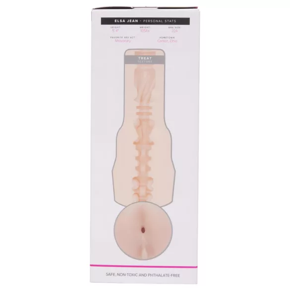 Fleshlight Elsa Jean Treat - realistična umjetna guza (prirodna)