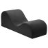 Liberator Esse Lounger - višenamjenska sofa za seks (crna)