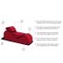 Liberator Esse Lounger - višenamjenska sofa za seks (crna)