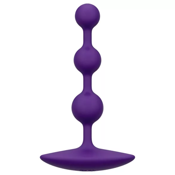 ROMP Amp - analni dildo s kuglicama - ljubičasti