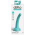 Dillio Curious Five - silikonski dildo (15cm) - tirkizni