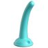 Dillio Curious Five - silikonski dildo (15cm) - tirkizni
