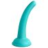 Dillio Curious Five - silikonski dildo (15cm) - tirkizni
